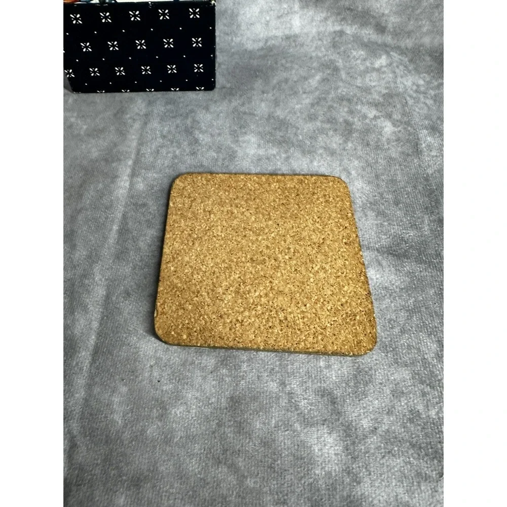 Cottagecore Coasters 5 Goose Cork Back‎ Made USA Country